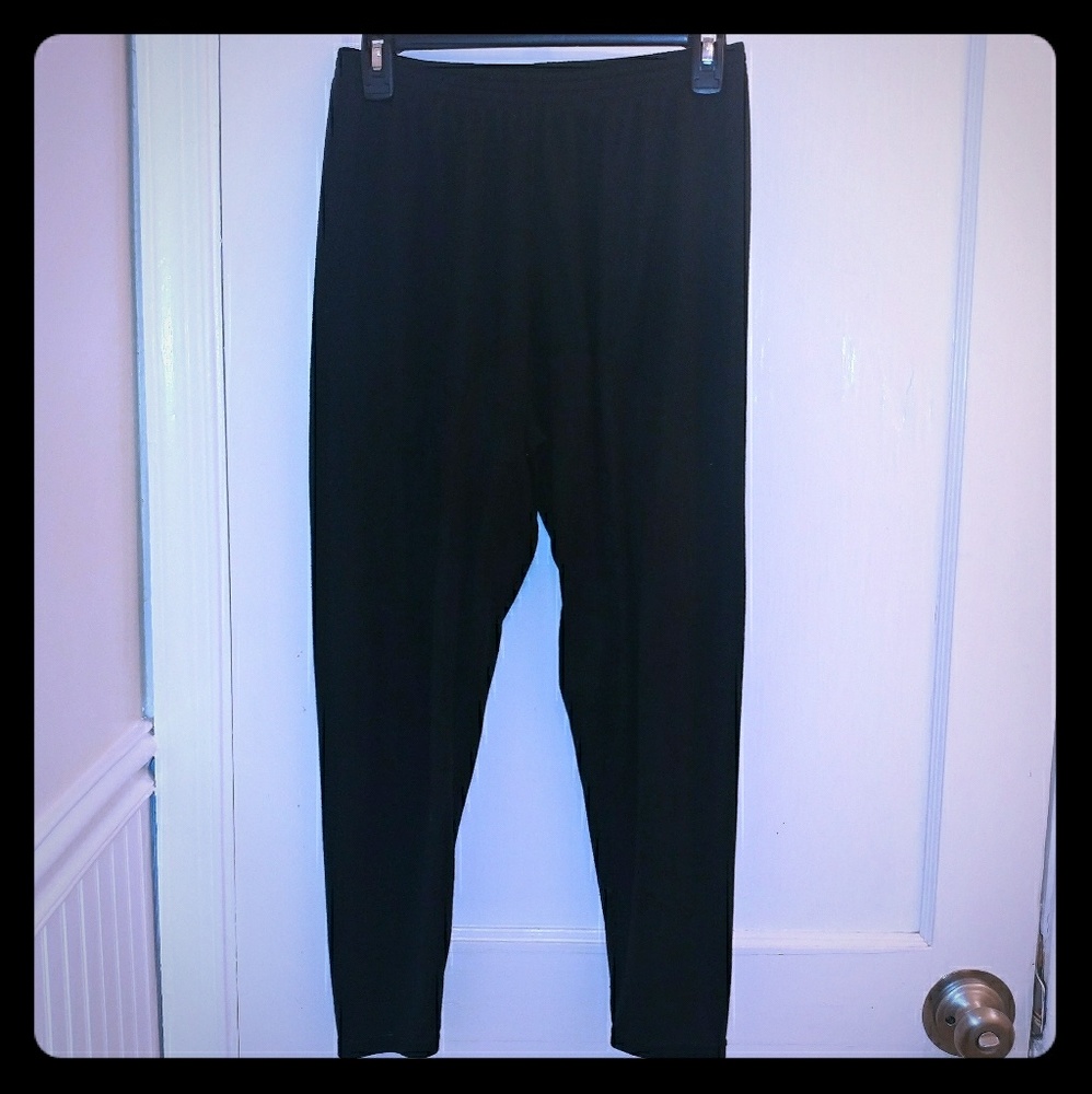 Black Skinny Leg Sweatpants